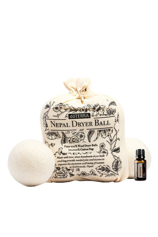 Nepal Dryer Balls & Simplicity 15ml - Limited Time Offer