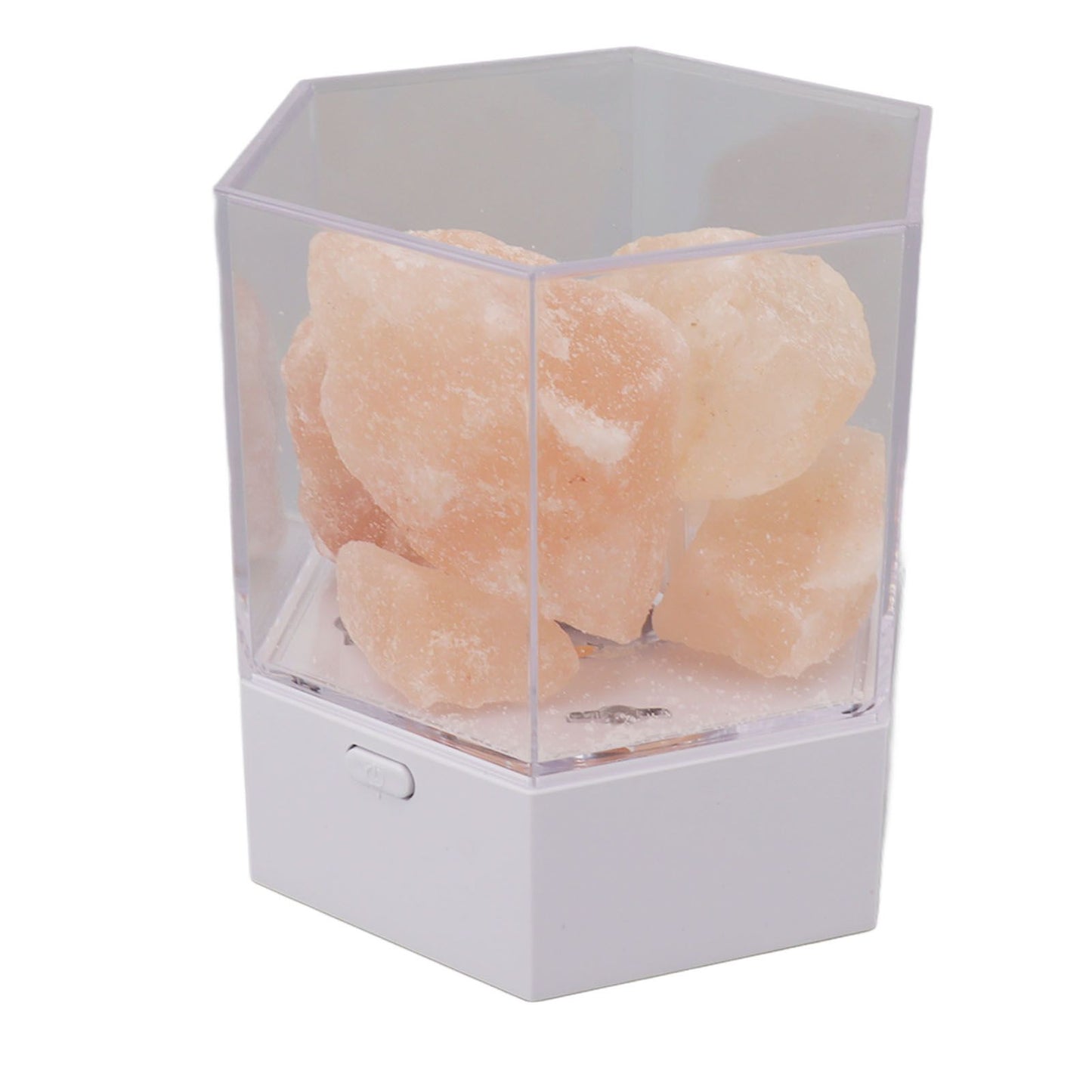 Himalayan Salt Lamp LED RGB Dimmable USB Decorative Essential Oil Aromatherapy Natural Crystal Salt Night Light for Bedroom Living Room
