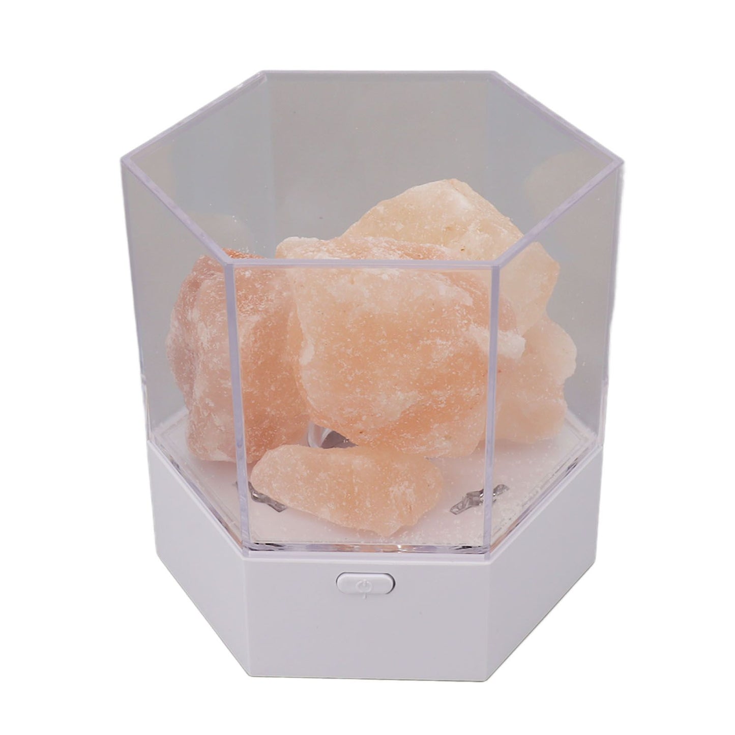 Himalayan Salt Lamp LED RGB Dimmable USB Decorative Essential Oil Aromatherapy Natural Crystal Salt Night Light for Bedroom Living Room