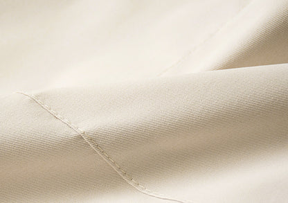 Beige Waterproof & Oil-Proof Apron - Adjustable Kitchen Apron with Pockets