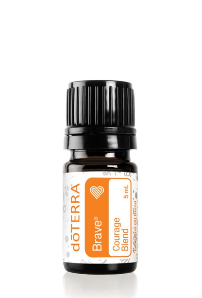 Brave® Courage Blend 5 mL essential oil for kids, helps boost confidence and emotional resilience before social or challenging situations.